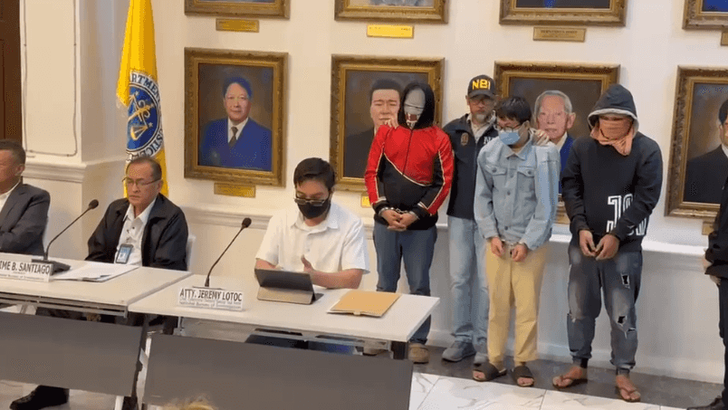 One Chinese national, 2 Filipinos arrested by NBI for alleged espionage