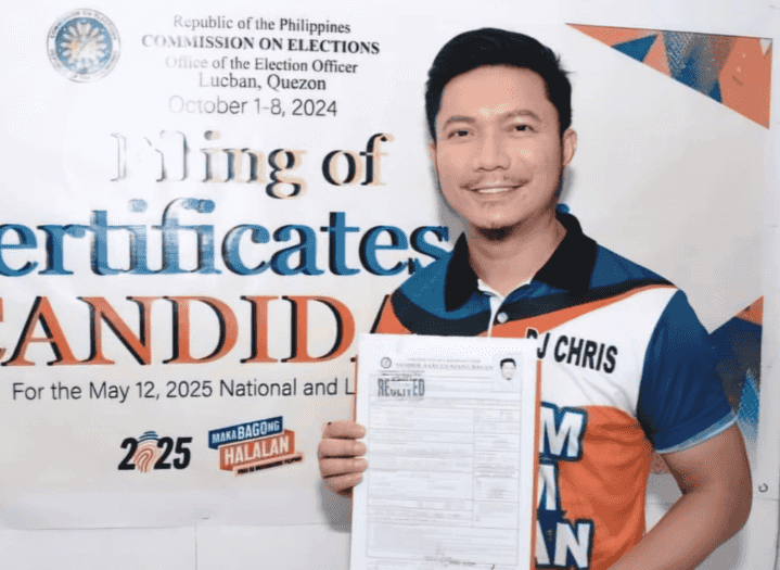 Chris Tsuper bids Love Radio goodbye, eyes Lucban Councilor seat