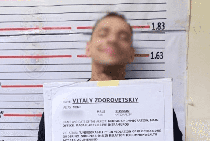 CIDG arrests Russian vlogger harrasing Filipinos in BGC