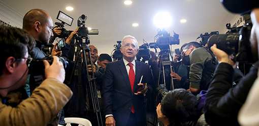 Colombia court rejects shelving of case against former President Uribe