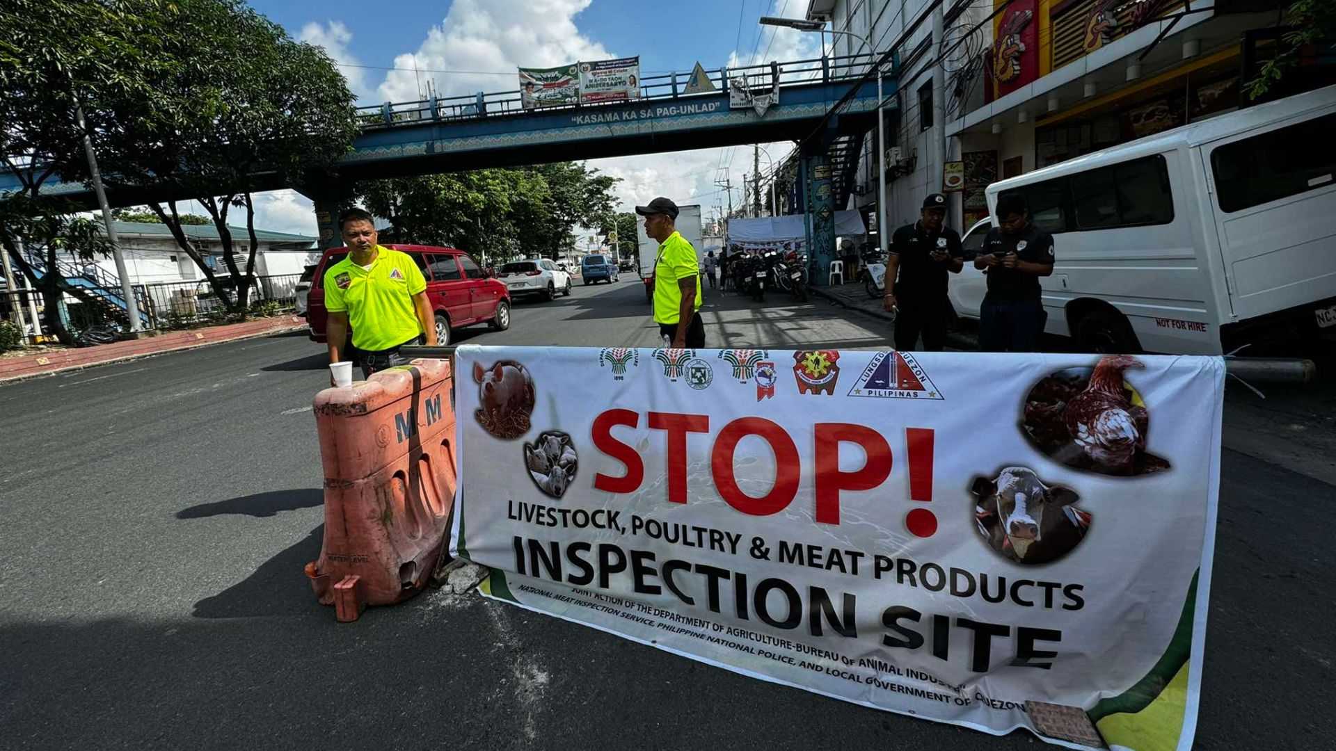 DA sets up livestock checkpoint in Metro Manila to prevent ASF spread