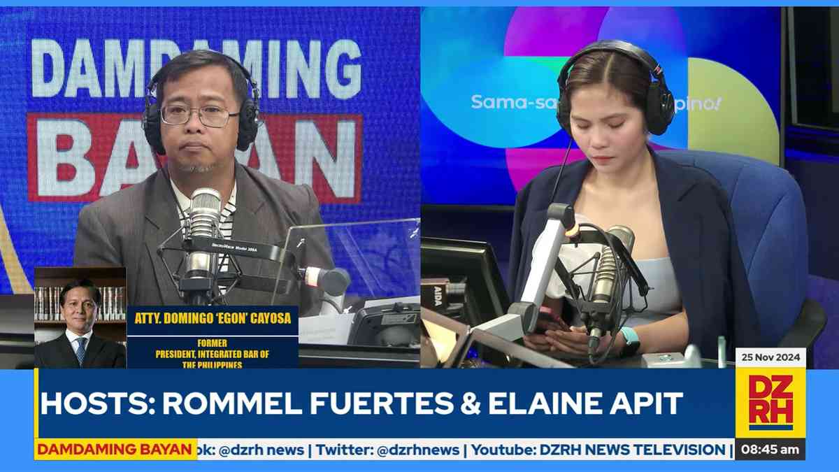 VP Sara may face charges, disbarment over recent remarks - IBP Ex-Pres