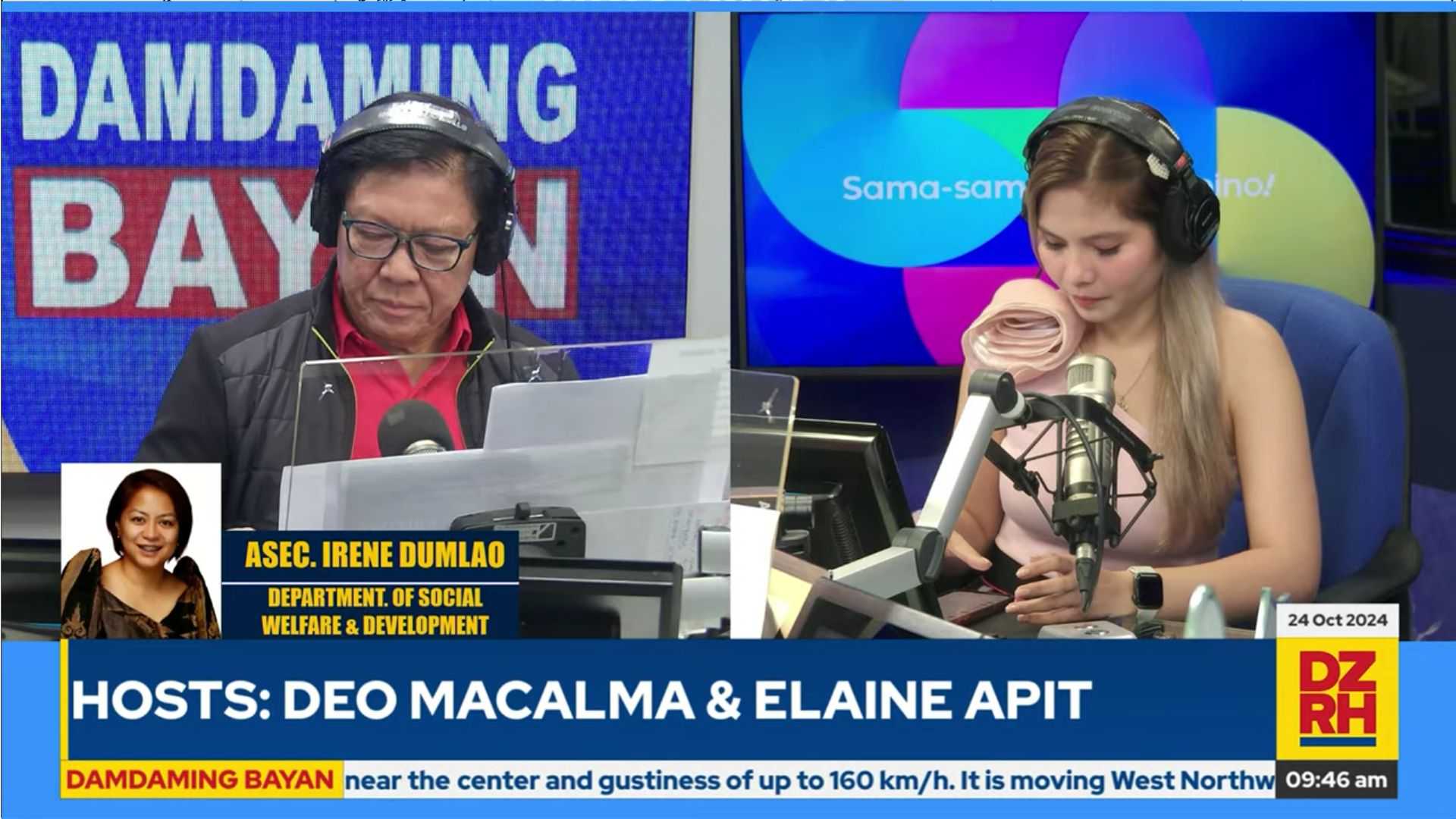 DSWD ensures immediate assistance for areas affected by STS Kristine