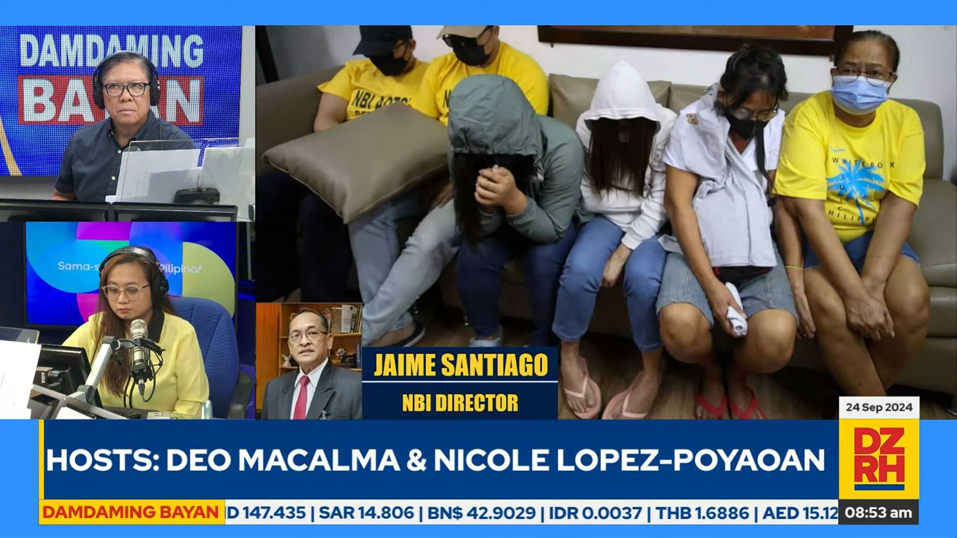 Alice Guo's alleged cohorts surrender out of fear for their lives - NBI Director