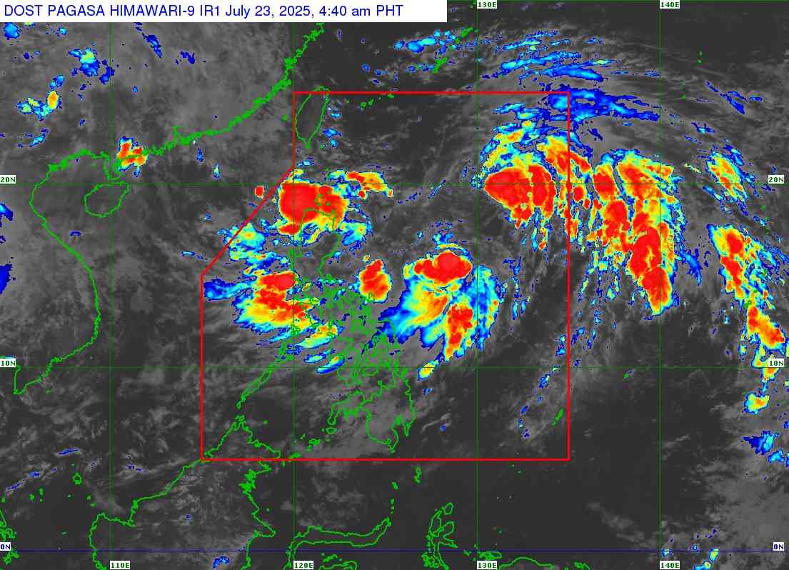 #DantePH maintains strength, may reach tropical storm within July 23 — PAGASA