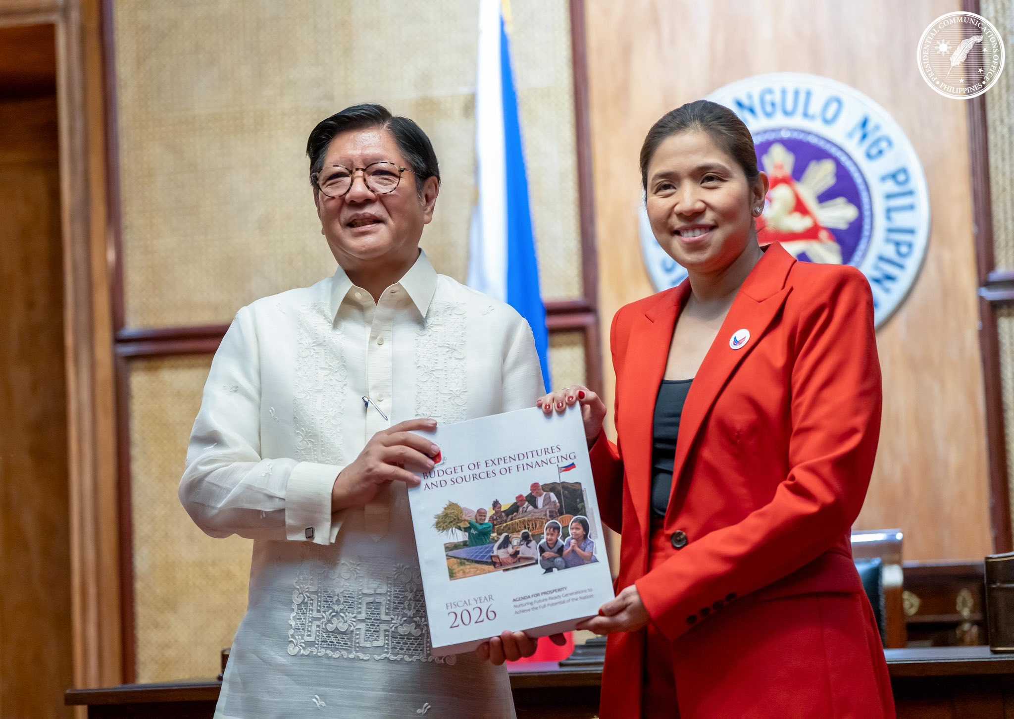 DBM officially turns over P6.793 trillion National Expenditure Program for 2026 National Budget to the Office of the President