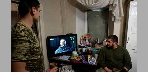 Defiant Ukrainians cheer New Year as drones blasted from skies