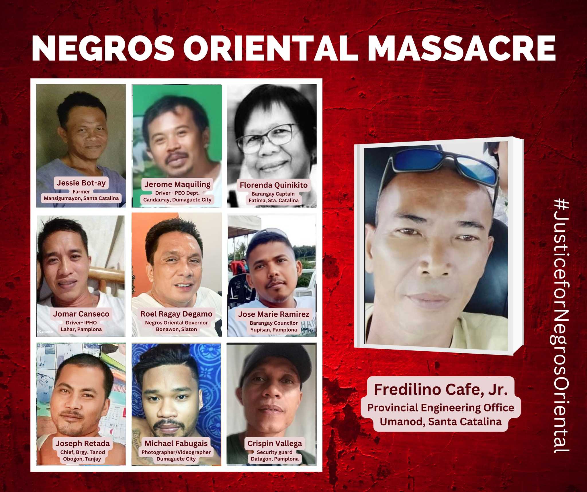 Wounded victim in Degamo killing dies; Death toll now at 10