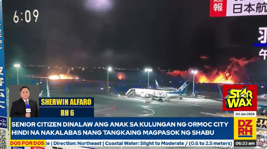 Delayed PAL flight re-land after Haneda airport fire incident