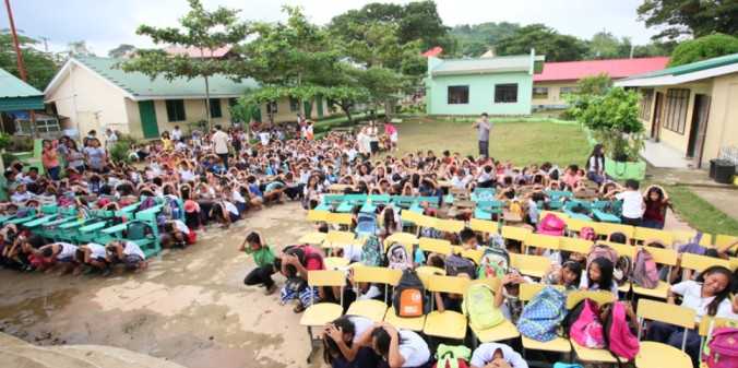 DepEd urges surprise fire and earthquake drills in public schools