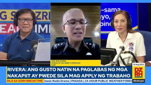 DILG sa DZRH Breaktime: Inmates benefit from ALS program - BJMP chief