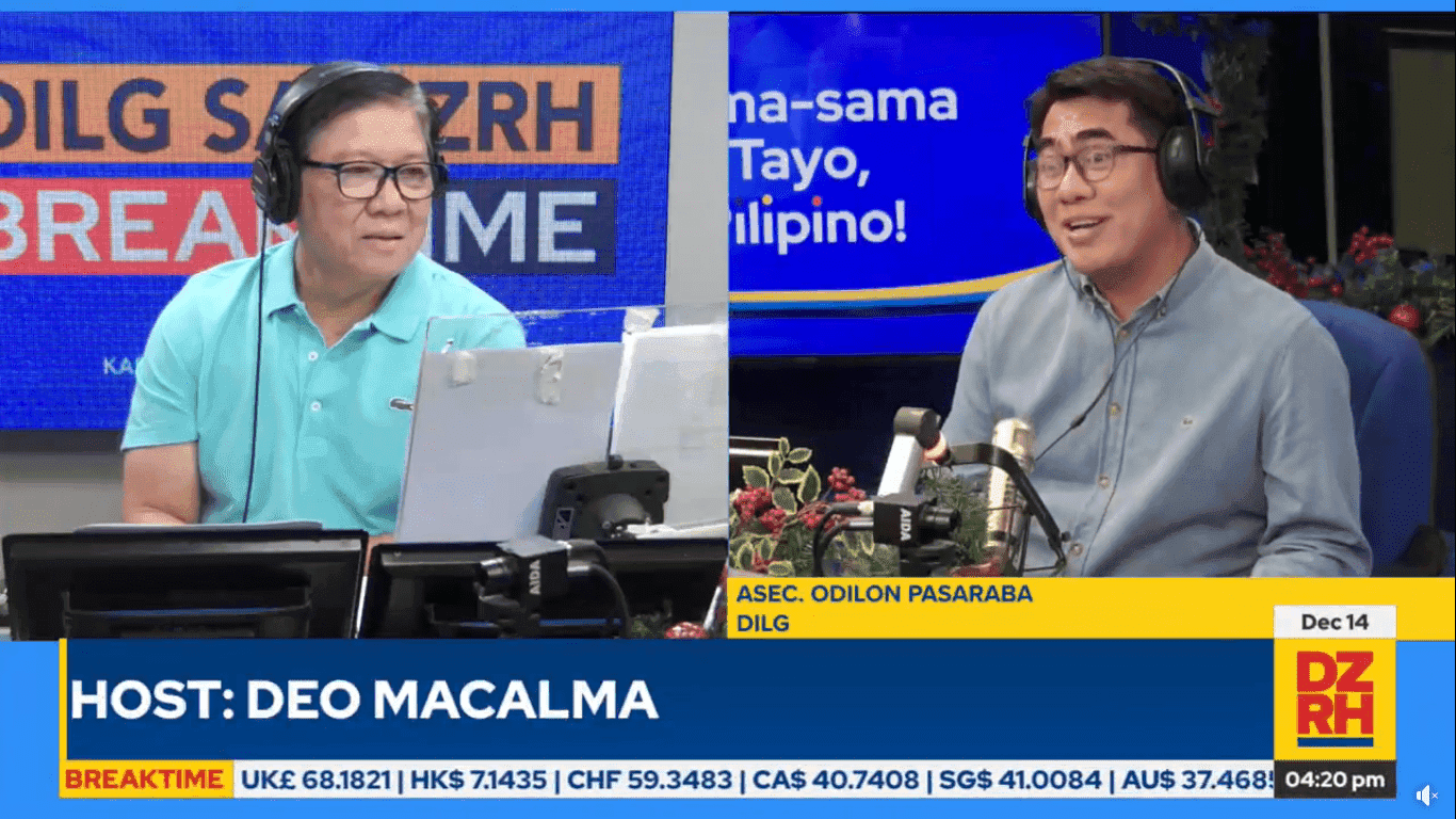 DILG sa DZRH BreakTime: Pasaraba answers concerns over LGUs, BJMP