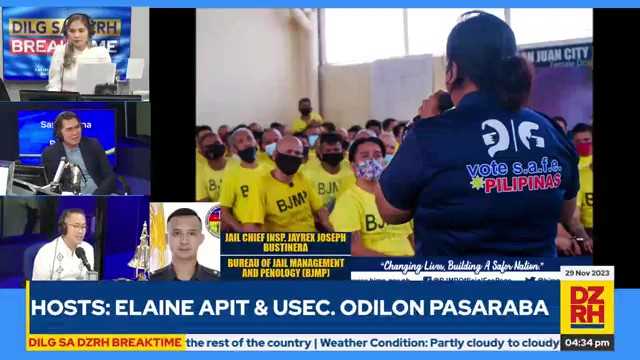DILG sa DZRH Breaktime: PHL gov't works to resolve prison overcrowding