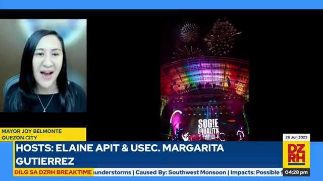 DILG sa DZRH Breaktime: Quezon City seeks to ensure acceptance of LGBTQIA+ community