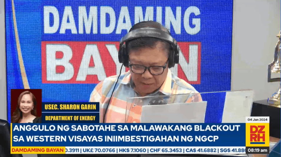 DOE says more data needed to conclude cause of power plant shutdown in Panay Island