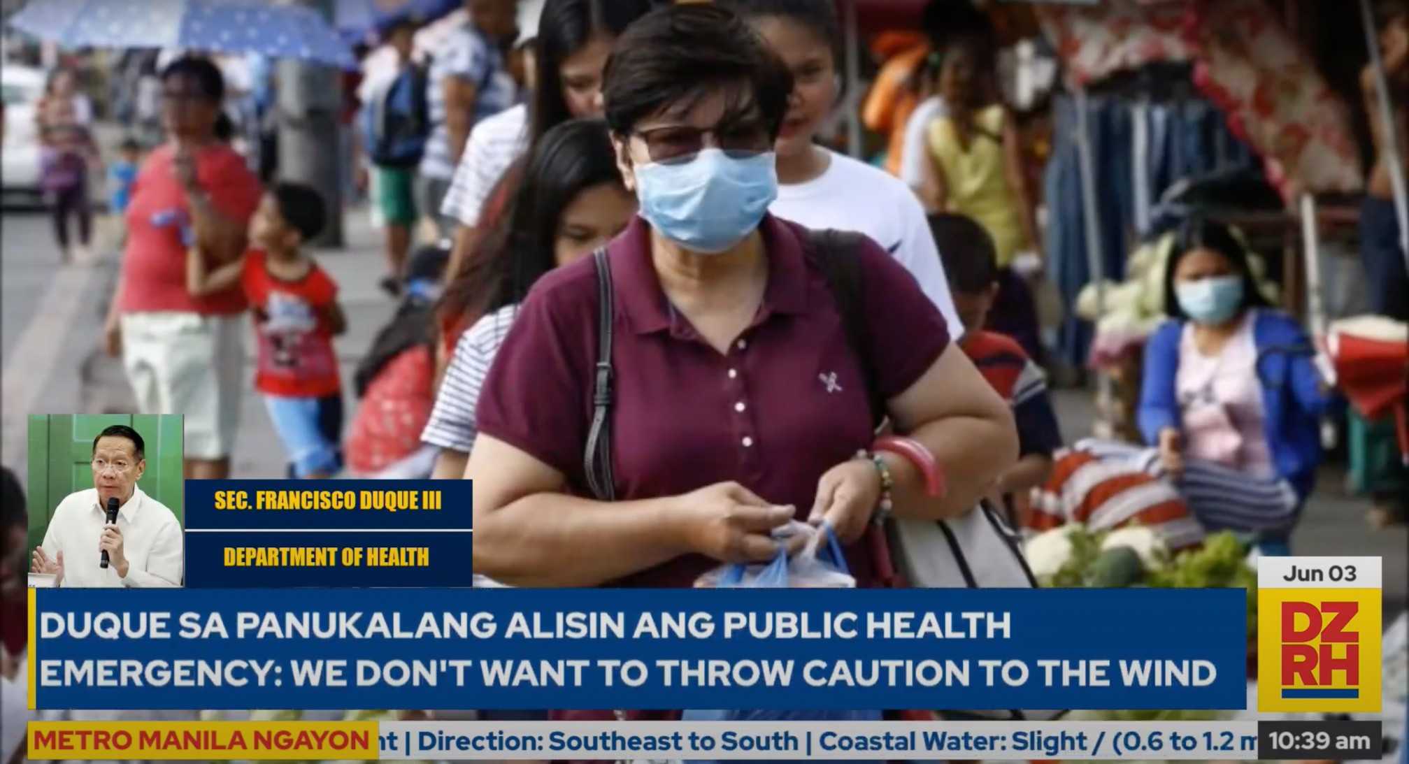 Duque: DOH ready to transition to Marcos admin