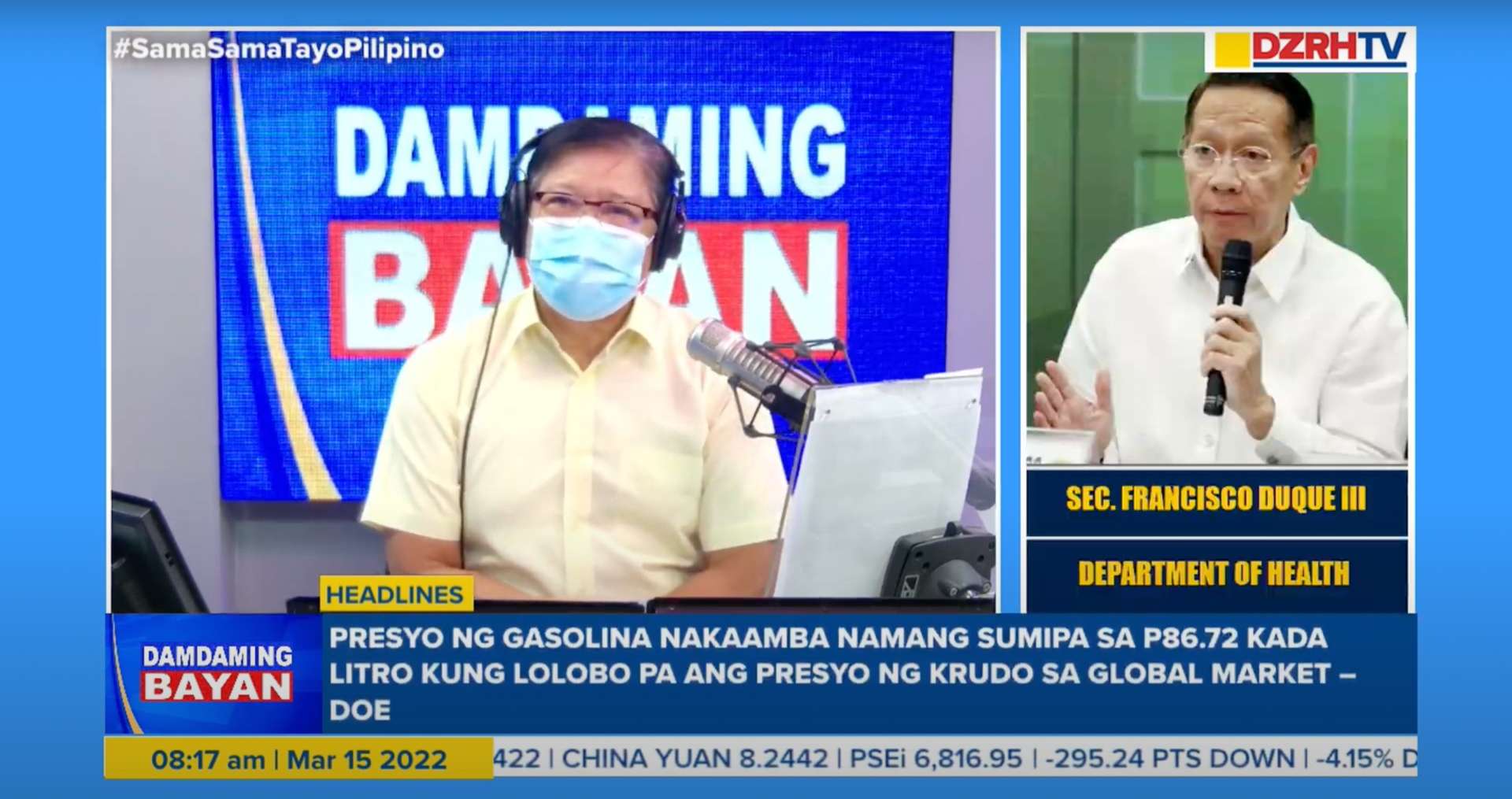 Duque allays fears on 'Deltacron' variant