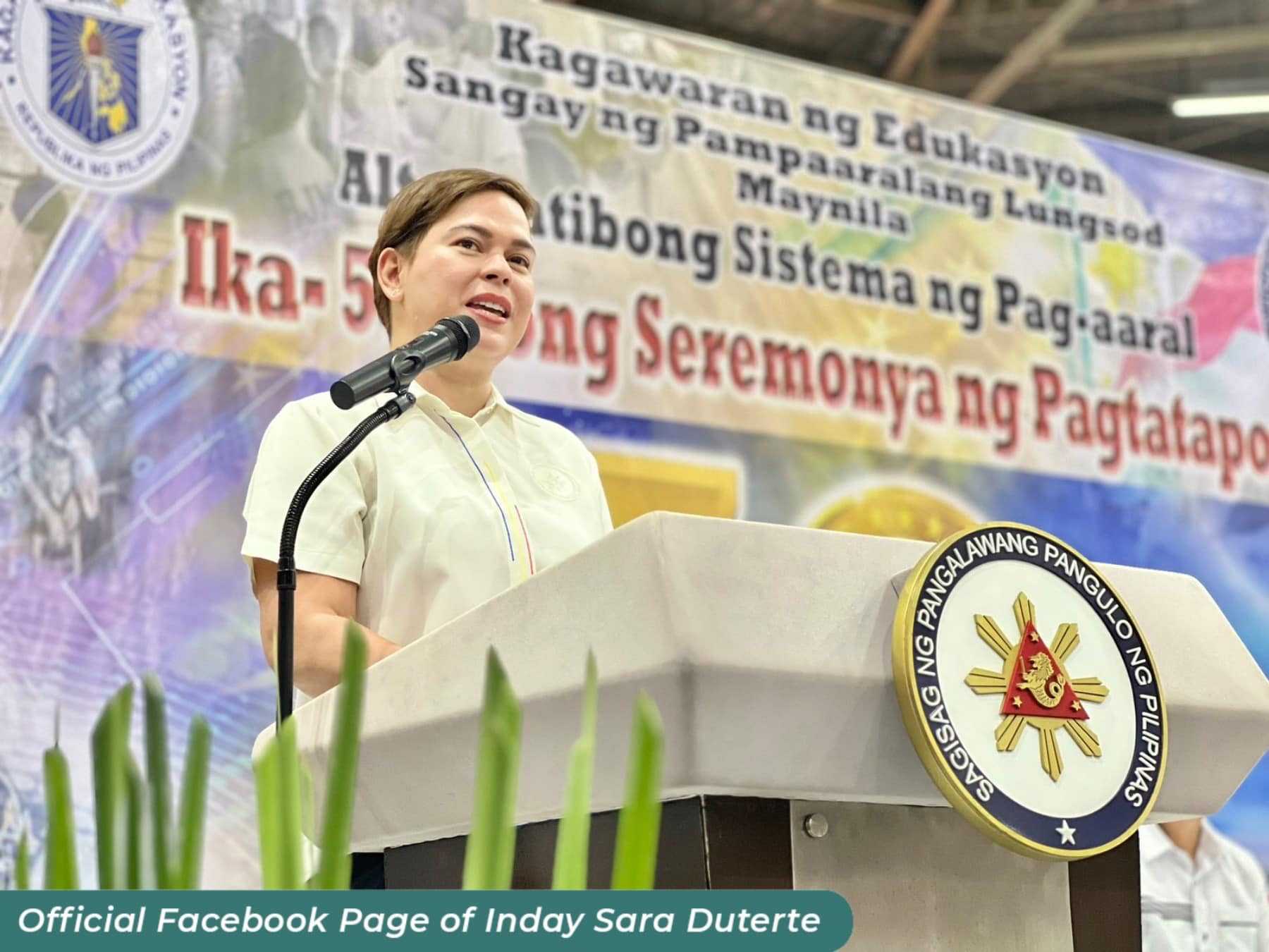 "The order is what it is" VP Duterte remains firm on removal of unnecessary wall decor