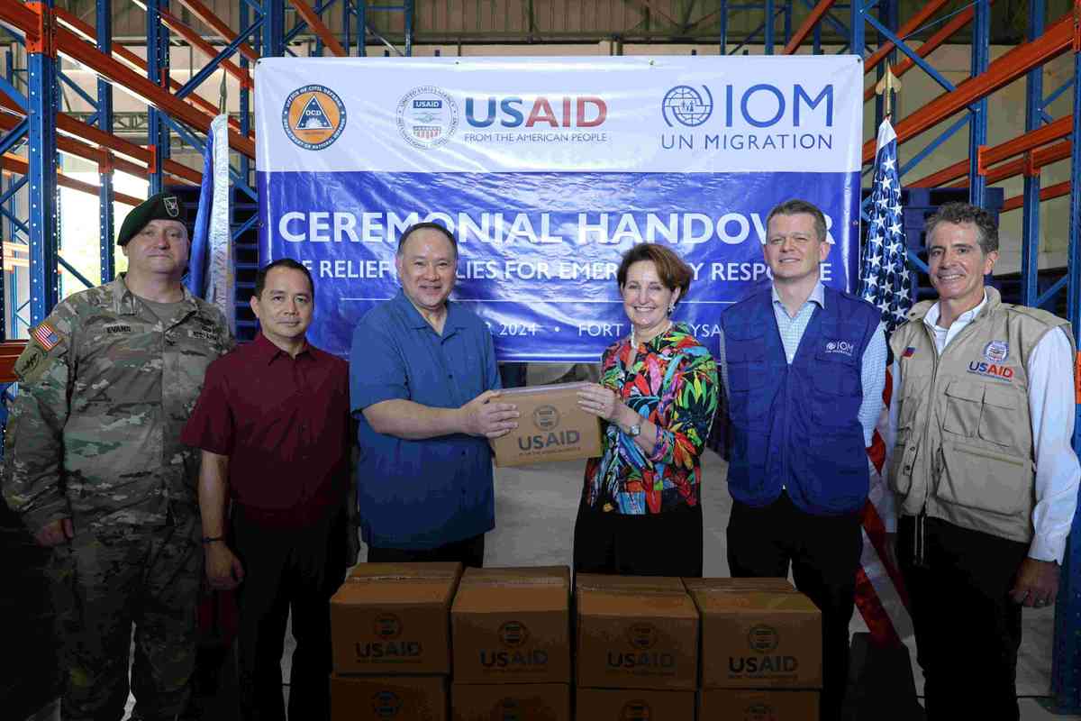 EDCA site in Nueva Ecija receives relief supplies from U.S. govt