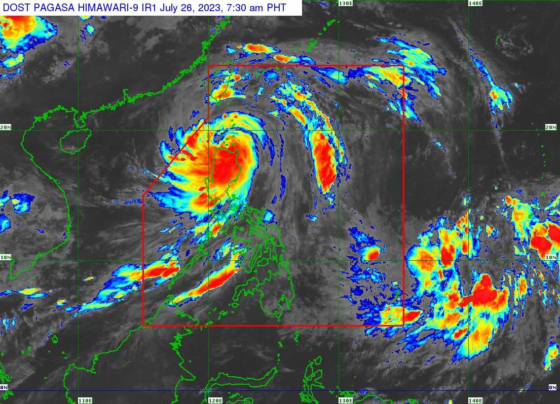 Signal No. 4 still up in 4 areas as Egay wobbles in Fuga Island