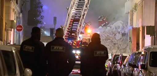 Eight people feared under the rubble after buildings collapse in Marseille