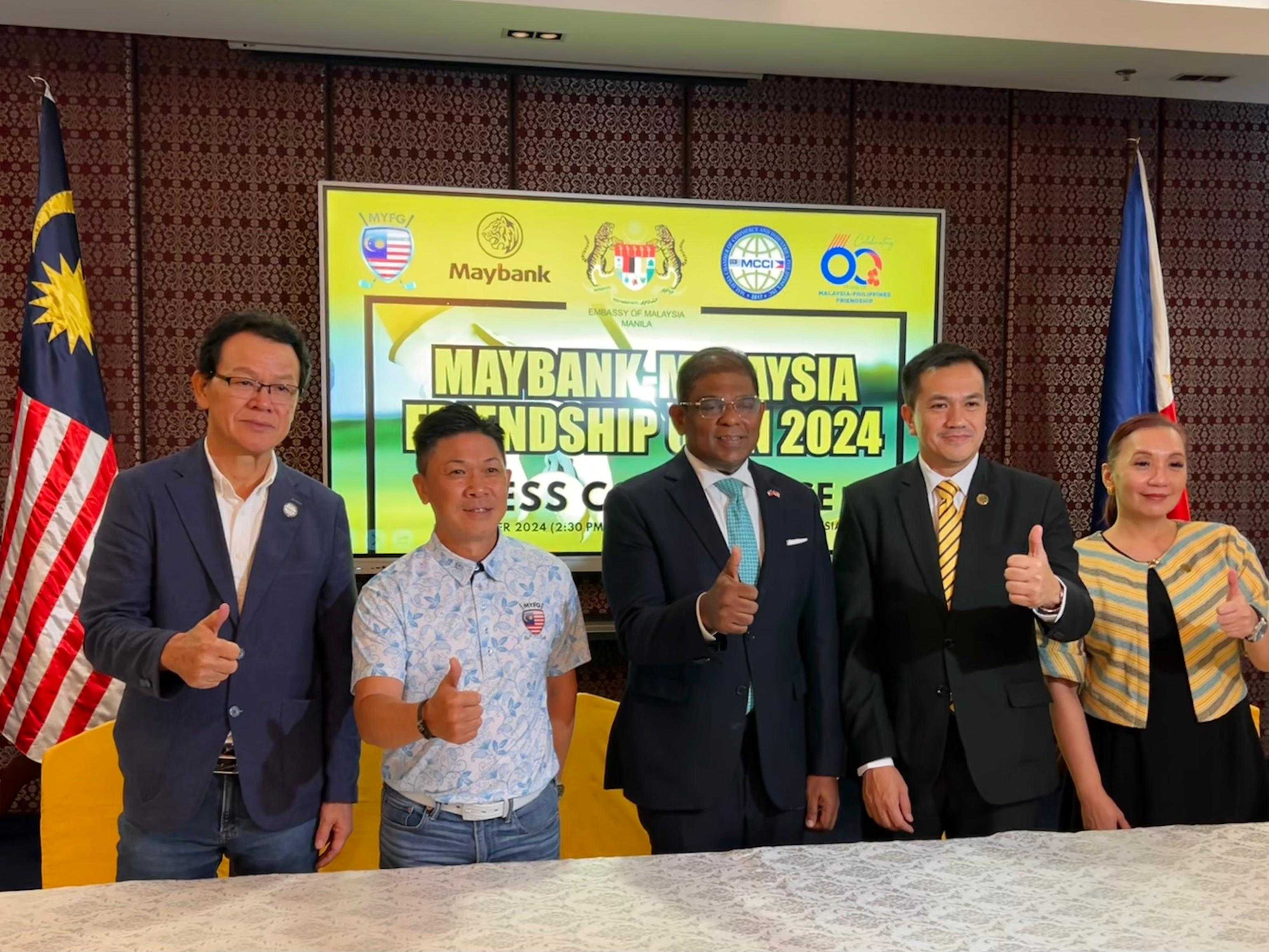 Embassy of Malaysia in PH celebrates 60th anniversary of diplomatic ties with golf charity event