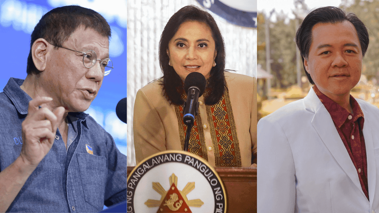 Rodrigo Duterte, Willie Ong, Leni Robredo emerge as senatorial bets in 2025 polls