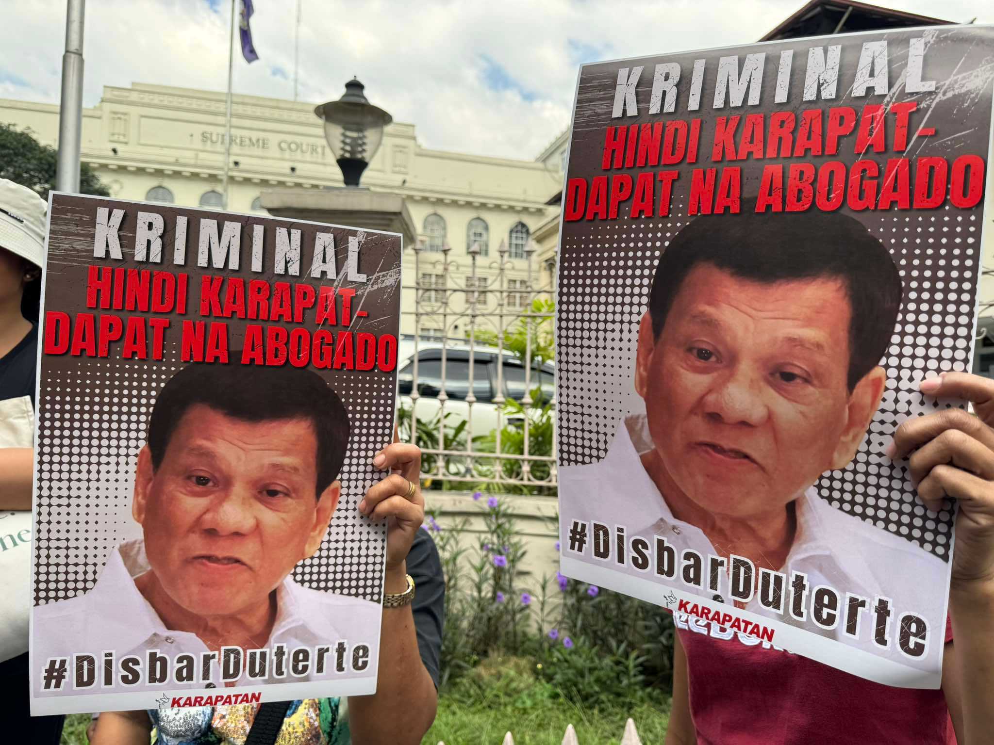 Ex-President Rodrigo Duterte faces disbarment petition in SC