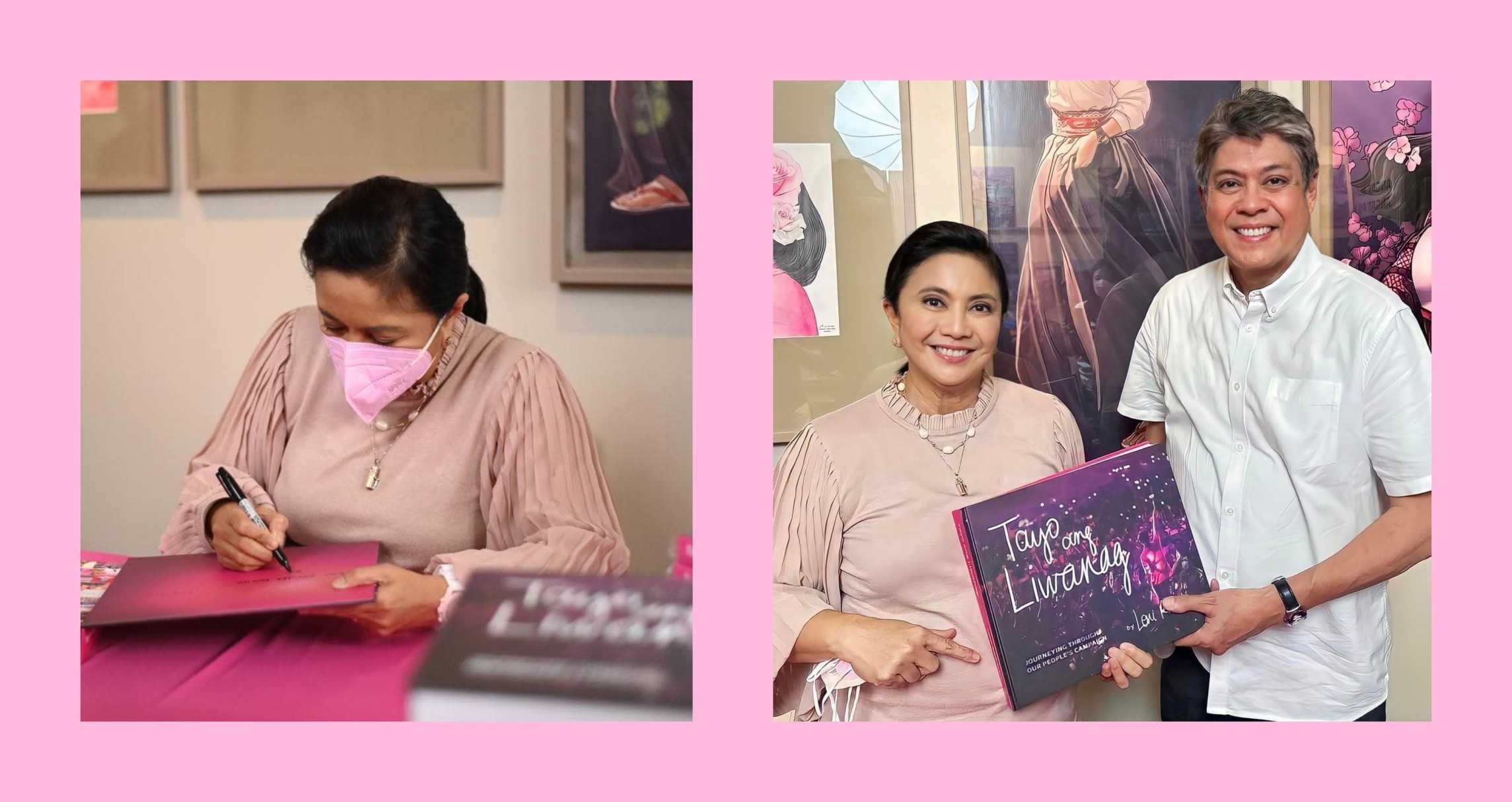 Ex-VP Robredo launches coffee table book “Tayo ang Liwanag”