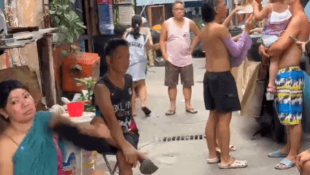 Power line explodes, affects more than 100 houses in Balintawak, QC