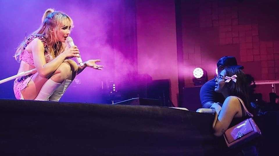 Fangirl moment: Andrea Brillantes gets noticed by pop singer Sabrina Carpenter