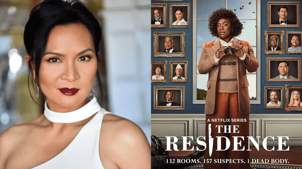 Fil-Am actress takes on role of White House chief of staff in Netflix's newest murder mystery
