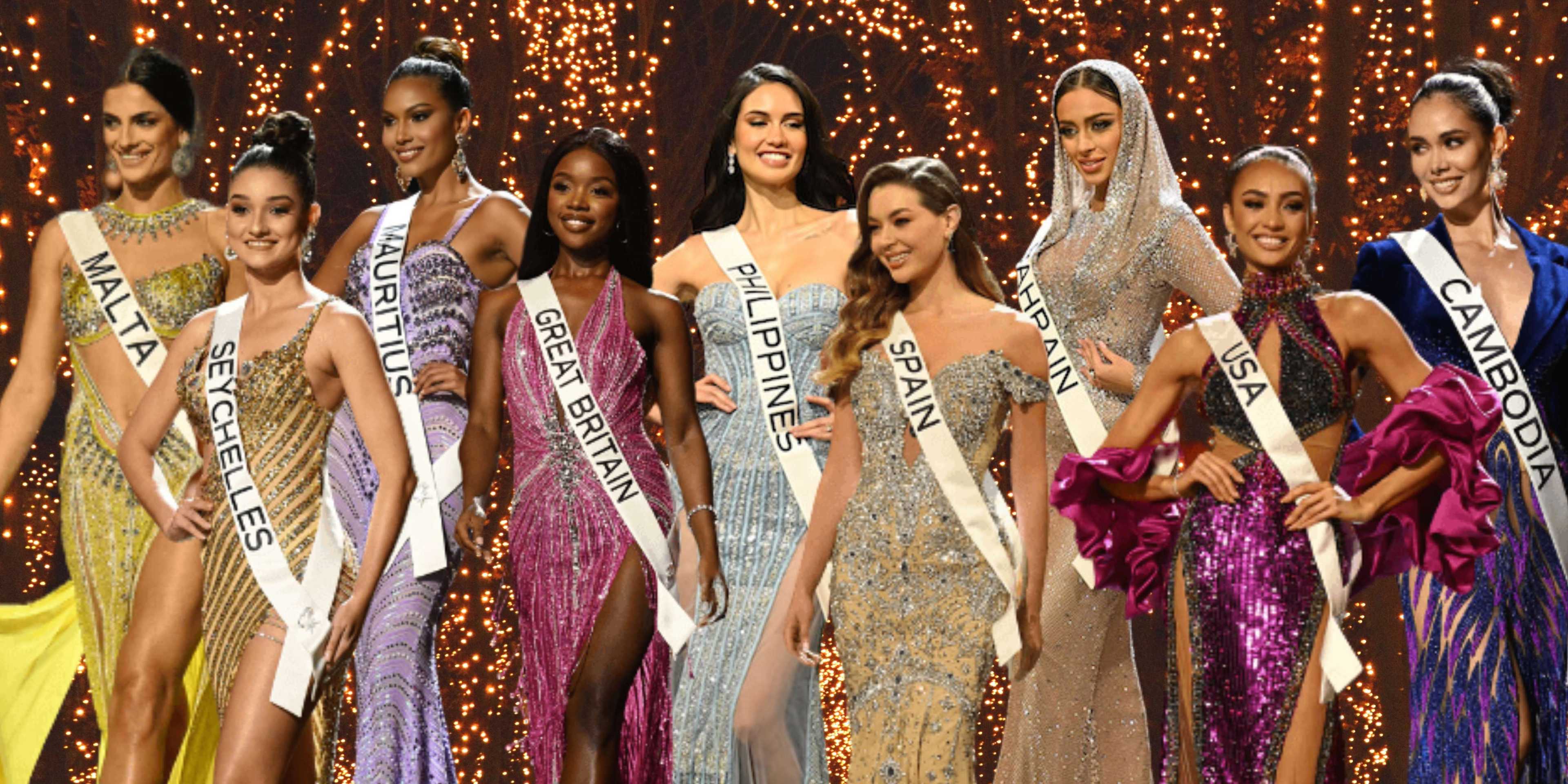 LOOK: Filipino-made gowns during 71st Miss Universe preliminary pageant