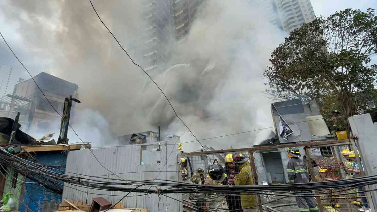 Fire at residential area in Pasay reaches 3rd alarm