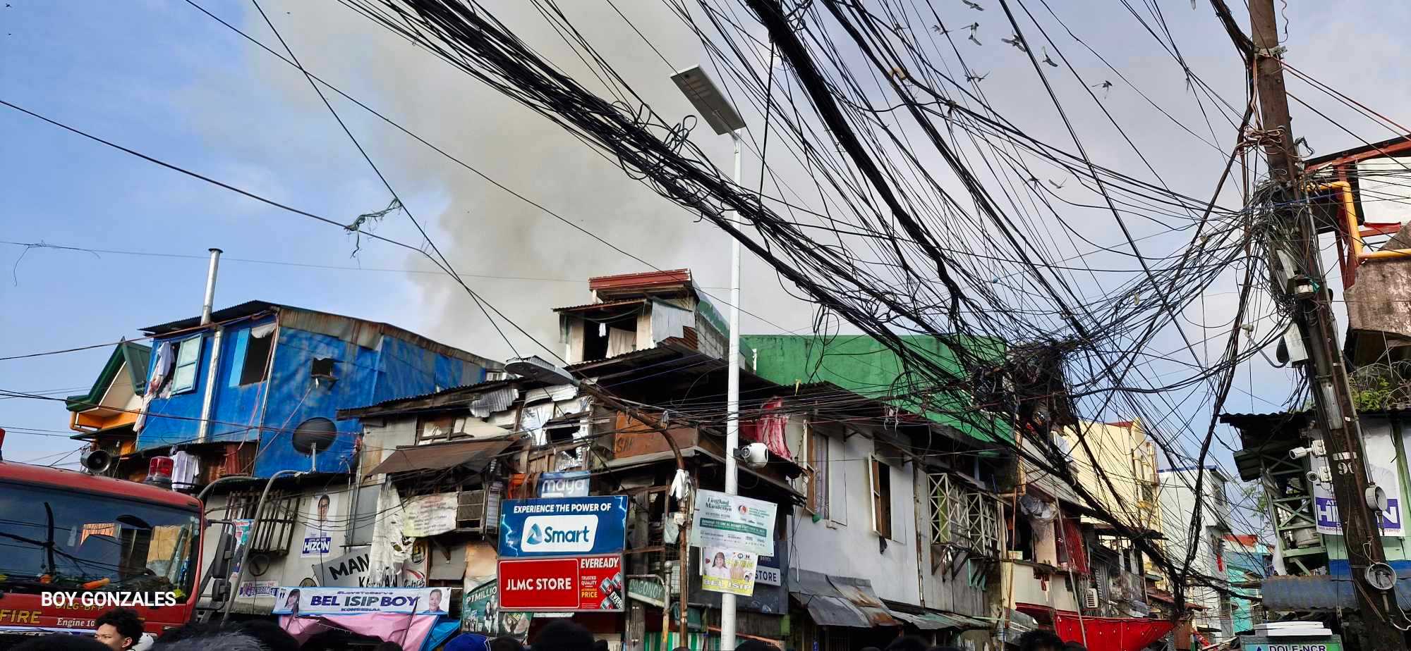 Fire engulfs around 30 homes in San Andres, Manila