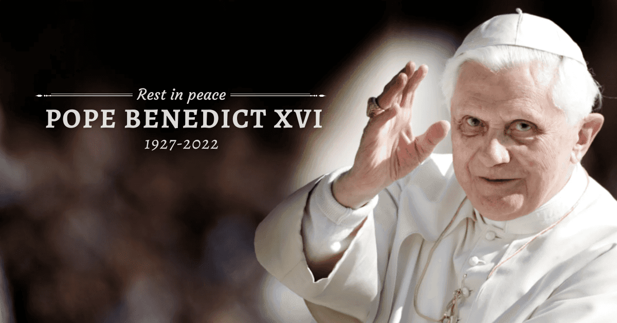 Former pope Benedict XVI dies at age 95