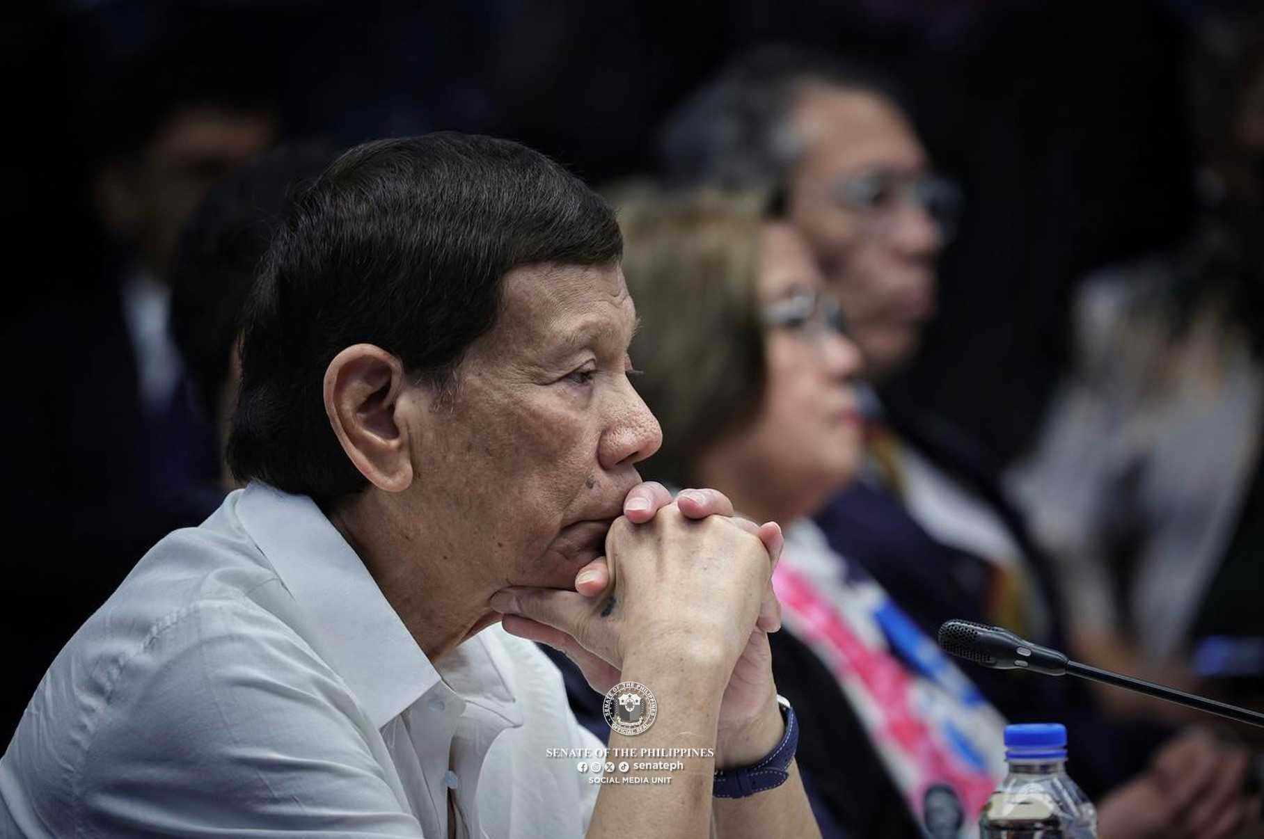 Ex-President Duterte to Marcos administration: "Huwag ninyong ipitin si Inday"