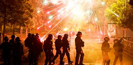 French riots spread in third night of unrest over police shooting
