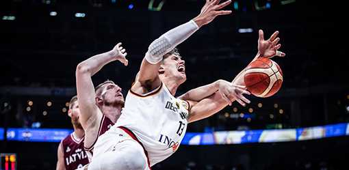 Germany eliminates Latvia, secures World Cup semis spot