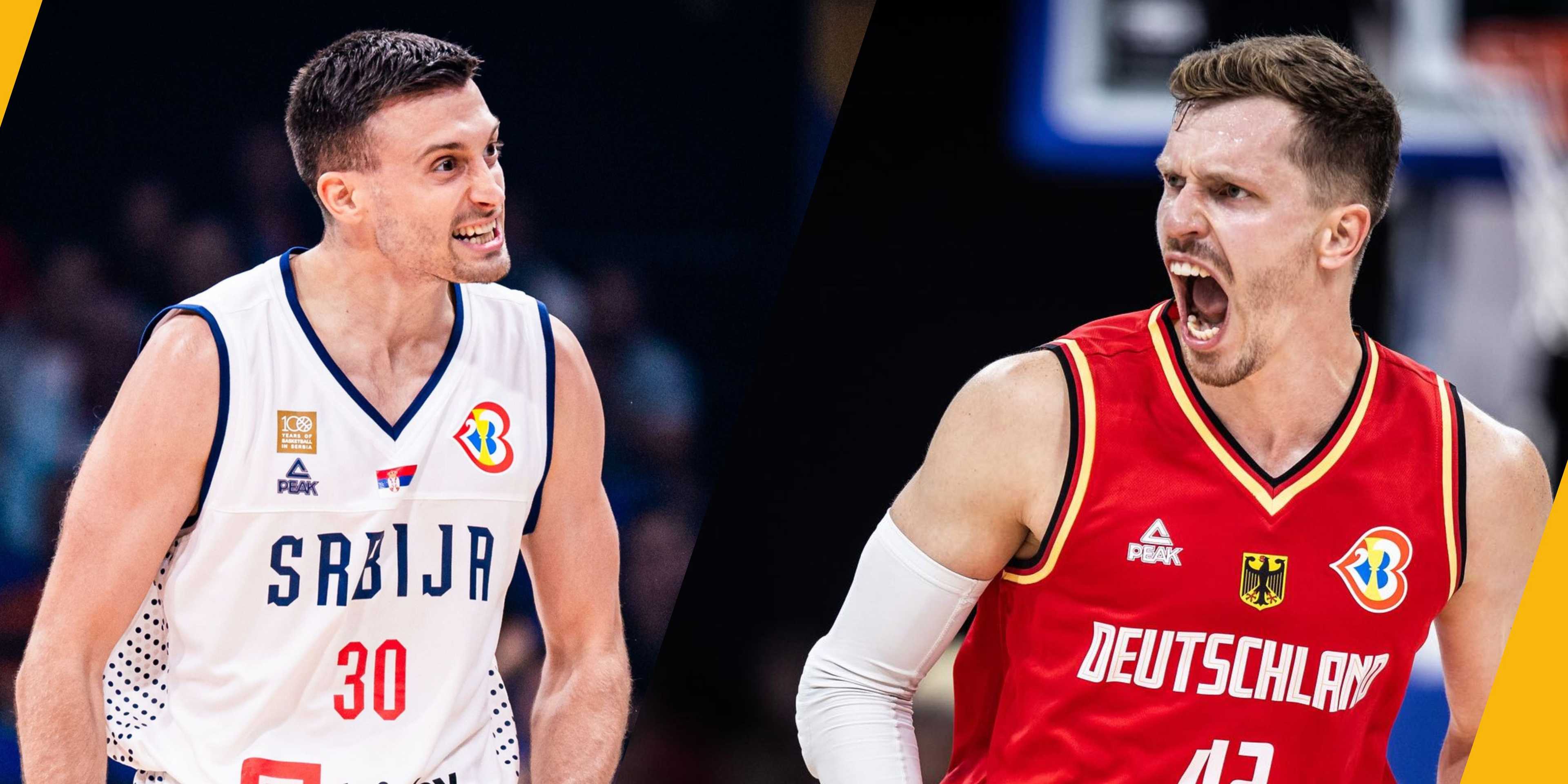 Germany, Serbia set for gold showdown in World Cup final