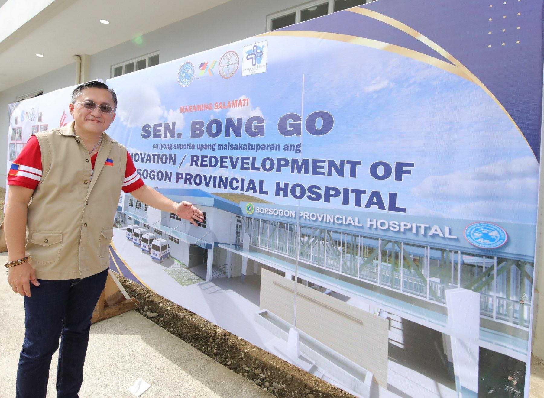 Go stresses commitment to strengthening healthcare system at Sorsogon’s Malasakit Center