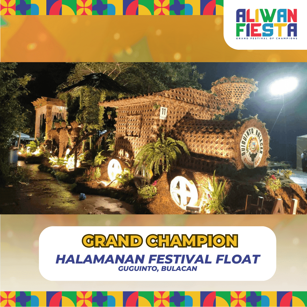 Halamanan Festival float bags first place in Aliwan Fiesta’s float competition