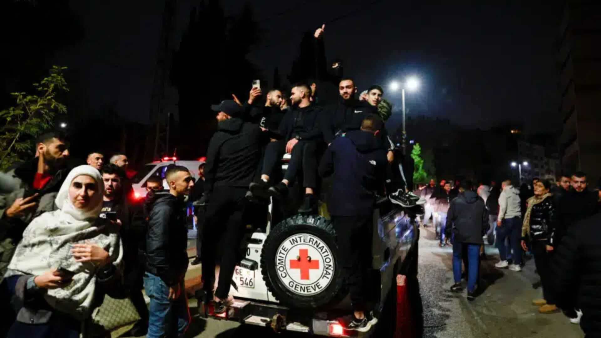 Hamas frees hostages, Israel releases Palestinian prisoners on day one of ceasefire