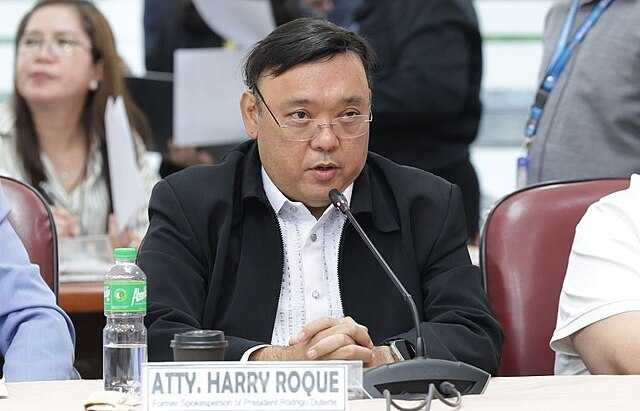 Harry Roque’s claims of political persecution is baseless — Solon