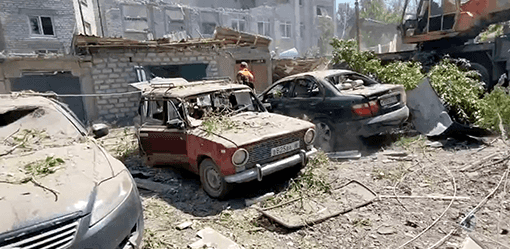 Head of Russia-annexed Luhansk says Ukrainian shelling damages fuel depot