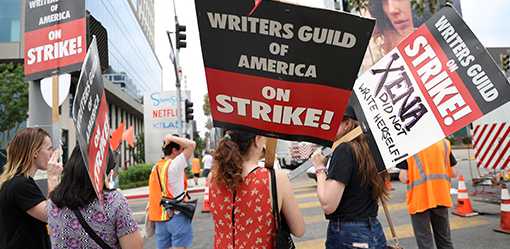 Hollywood writers to evaluate counterproposal from studios