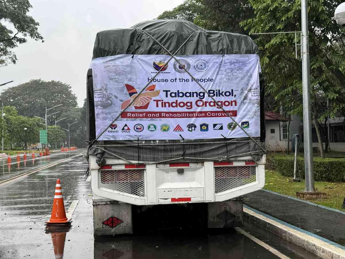 House launches ‘Tabang Bikol, Tindog Oragon’ relief caravan