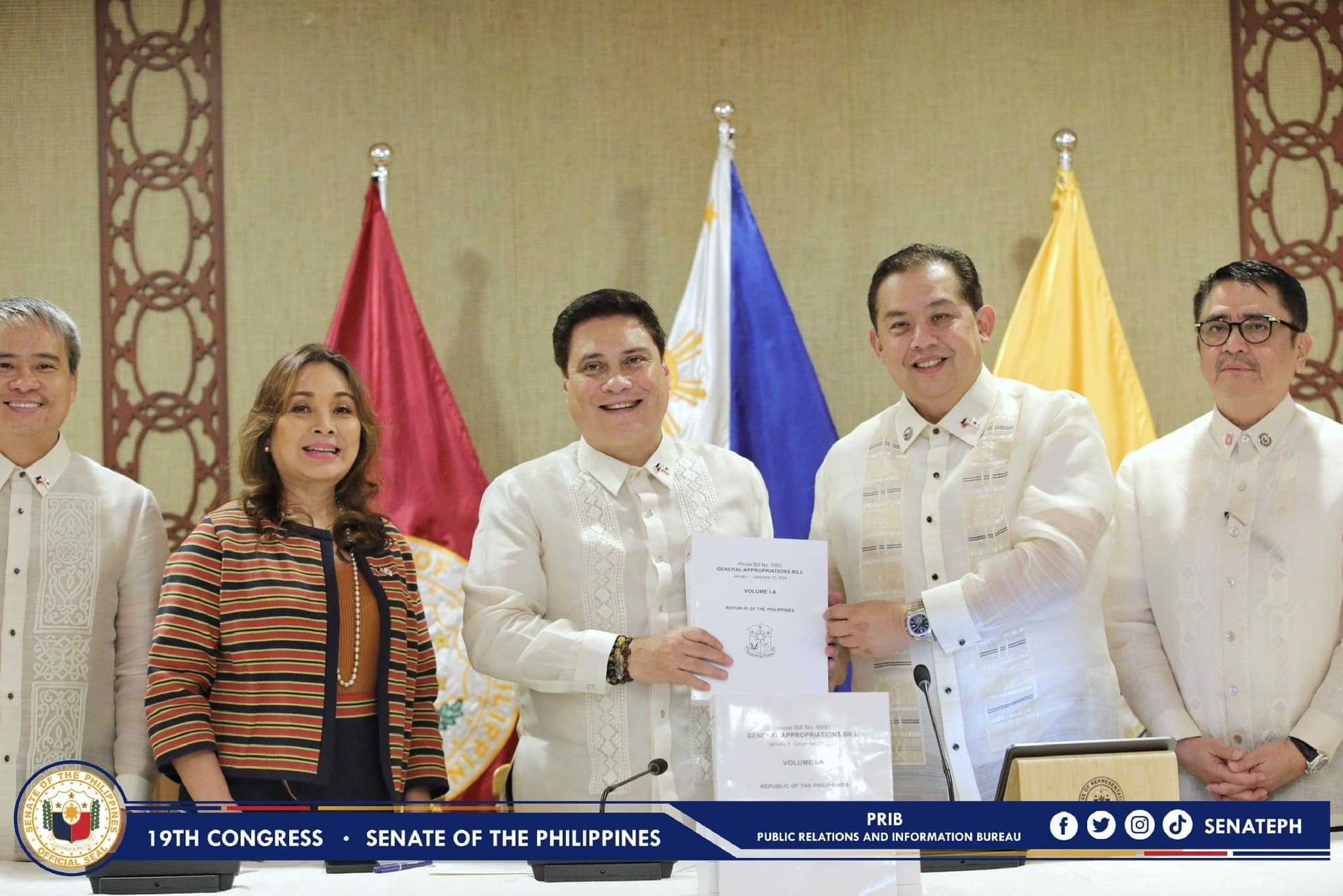House formally submits 2024 national budget to Senate