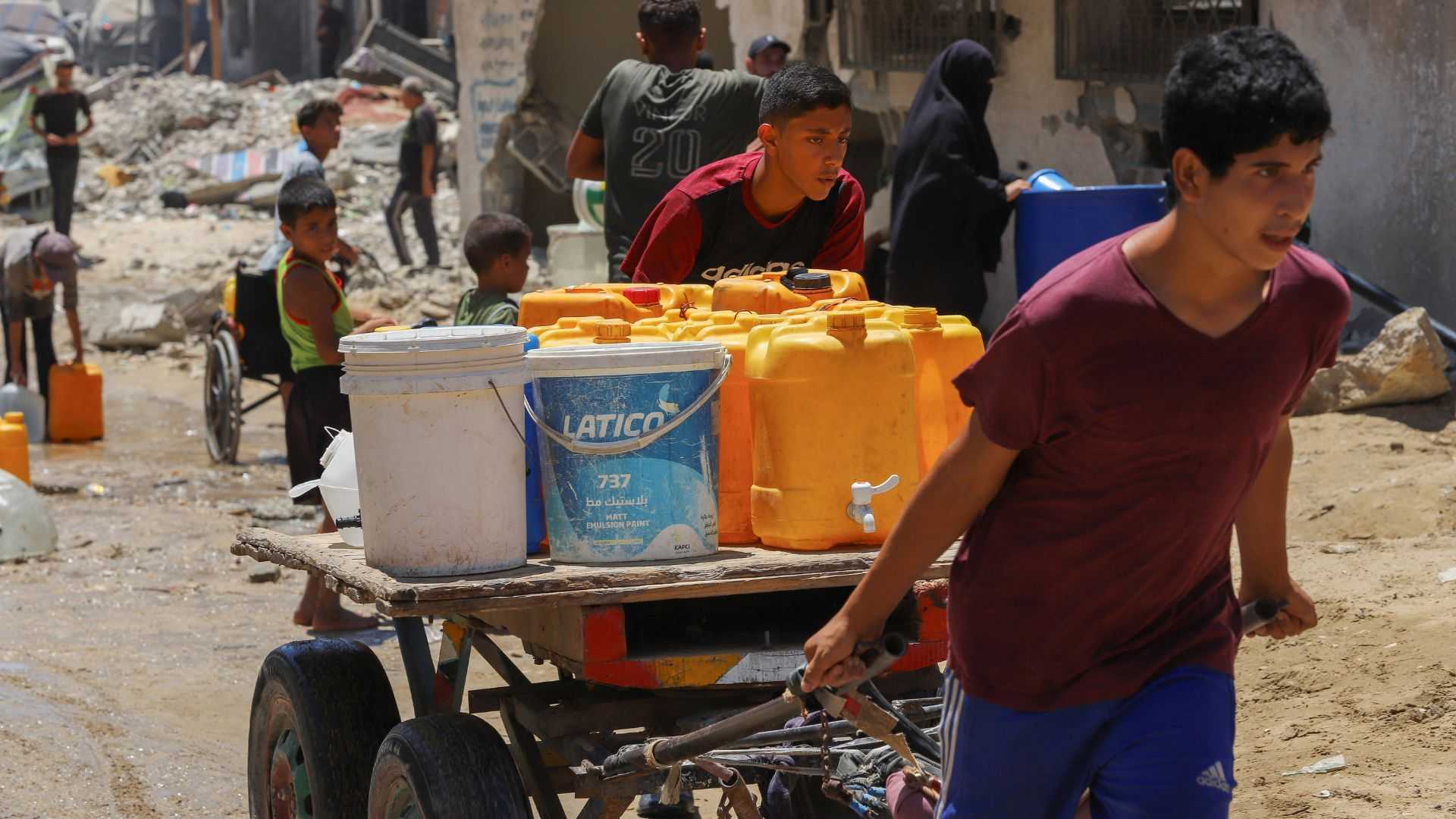 Human Rights Watch says Israel's deprivation of water in Gaza is act of genocide