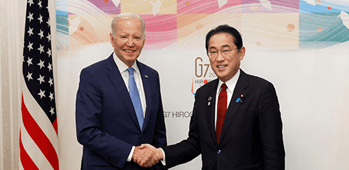 In symbolic Hiroshima, U.S. allies size up an ascendant China and unpredictable Russia